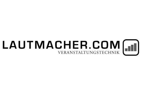 Lautmacher Veranstaltungstechnik, Technik · Licht · Zeltverleih Ludwigsburg, Logo Lautmacher Veranstaltungstechnik, Technik · Licht · Zeltverleih Ludwigsburg, Logo