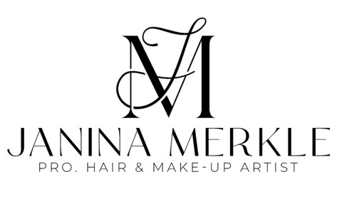 Janina Merkle | Hair & Make-up Artist, Brautstyling · Make-up Bretten, Logo