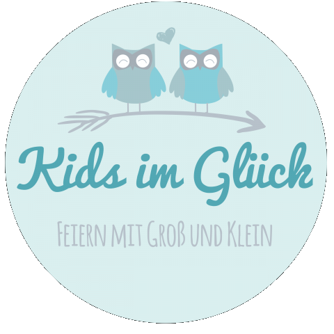 Kids im Glück, Showkünstler · Kinder Kuchen, Logo