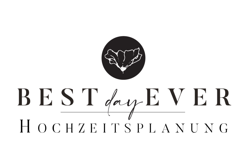 BEST DAY EVER Hochzeitsplanung Sandra Baier, Hochzeitsplaner Esslingen, Logo