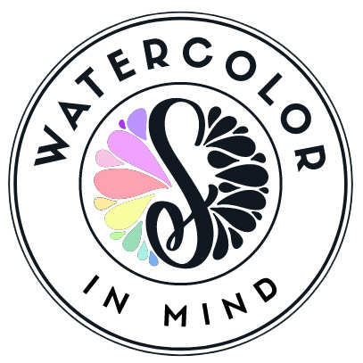 watercolorinmind | Aquarell-Workshops, JunggesellInnenabschied Stuttgart, Logo