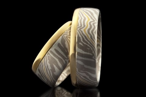 Mokume Gane Werkstatt, Trauringe · Eheringe Pforzheim, Logo Mokume Gane Werkstatt, Trauringe · Eheringe Pforzheim, Logo