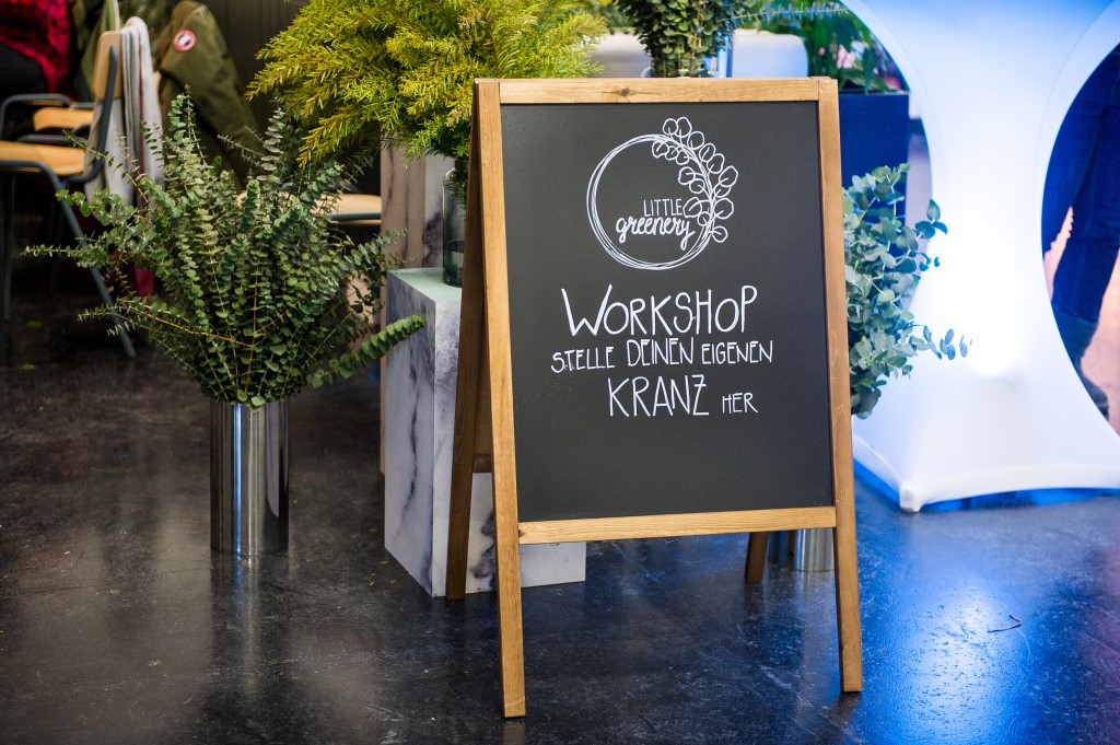 Schild Workshop