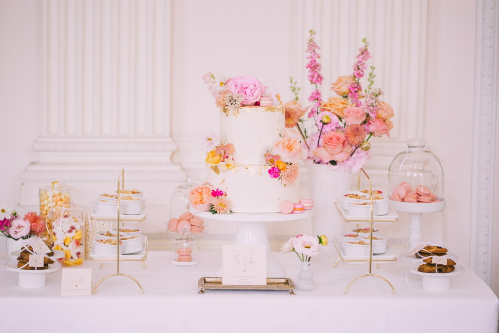 Sweet Table in Pastellfarben